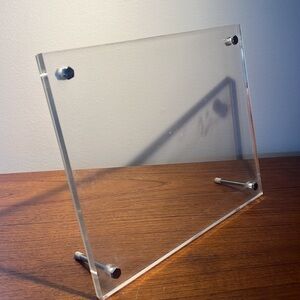 Photo Frames Mounts Transparent Acrylic Decorate Desktop Easy To Clean lucite